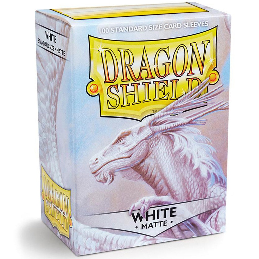 Dragonshield white matte sleeves