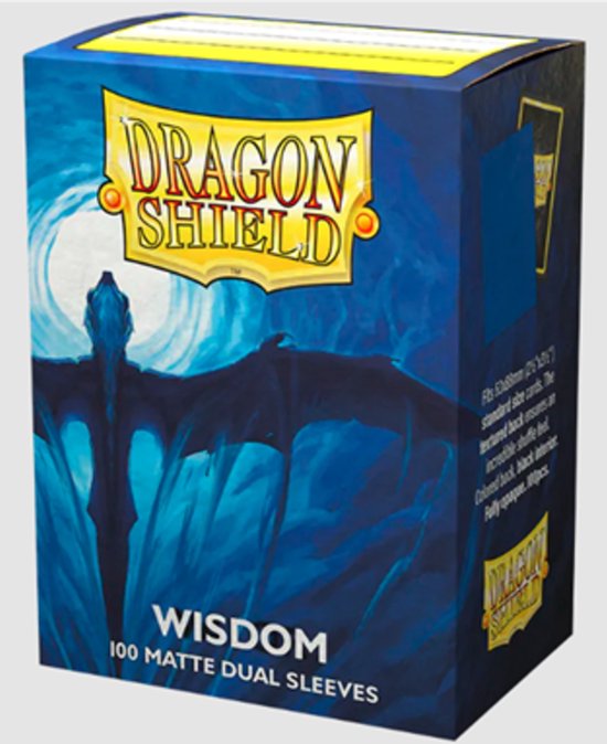 Dragonshield wisdom matte dual sleeves