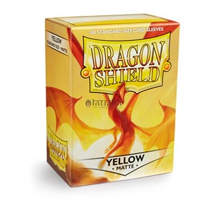 Dragonshield yellow matte sleeves
