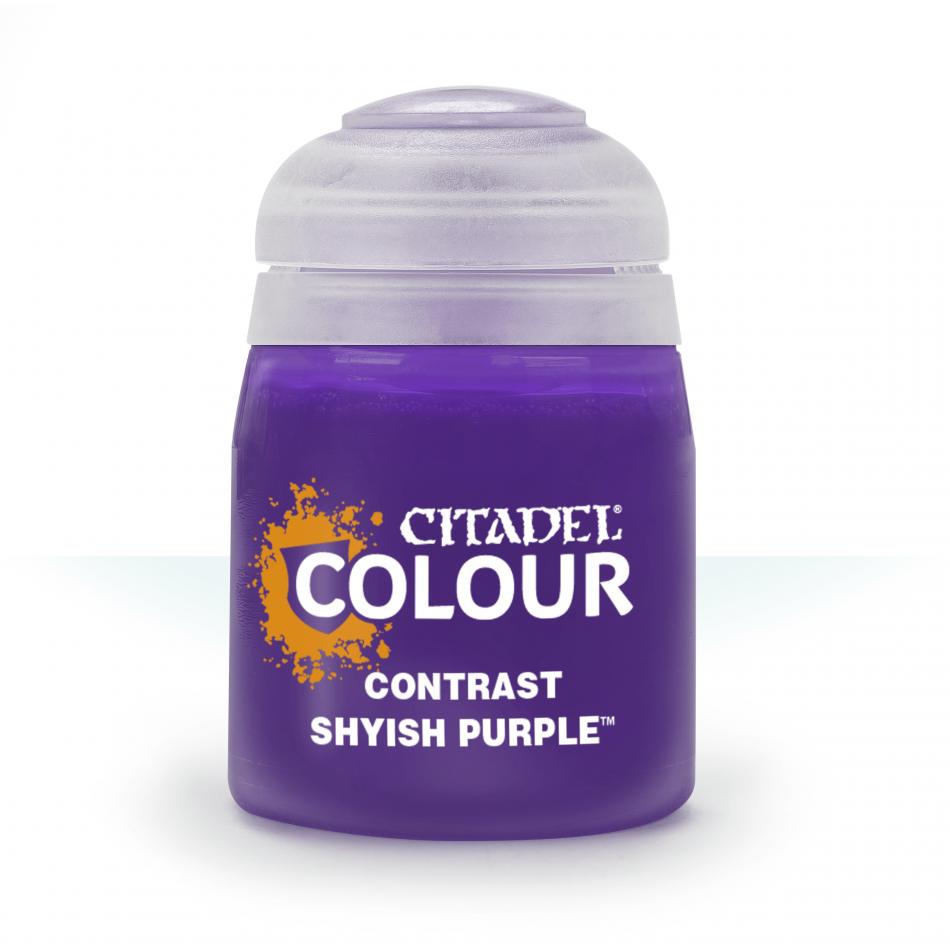 Citadel shyish purple contrast