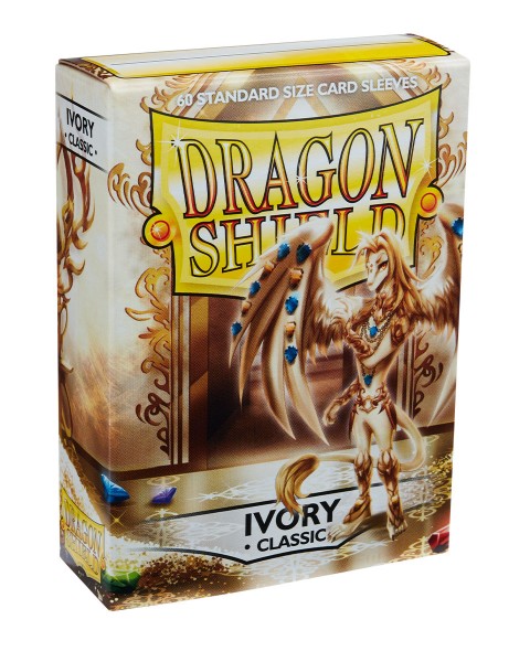 [Dragon shield ivory classic (100 sleeves)] Dragon Shield Ivory Classic – 60 Sleeves Japanese Size