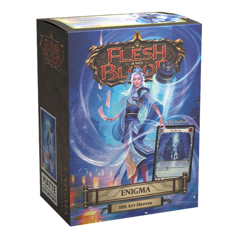 Dragon shield flesh and blood enigma art sleeves