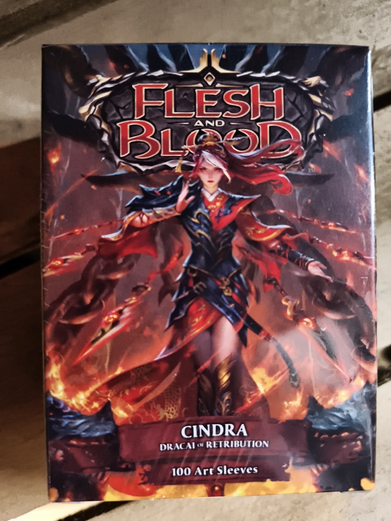[Dragon shield flesh and blood syndra art sleeves] Dragon shield flesh and blood cindra art sleeves