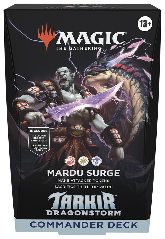 Tarkir dragonstorm commander deck mardu surge