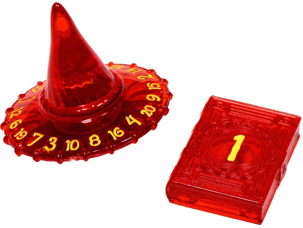 [Polyhero dice wizard d20 wizard hat and d2 spellbook dragonfire] Polyhero dice wizard d20 wizard hat and d2 spellbook dragonfire
