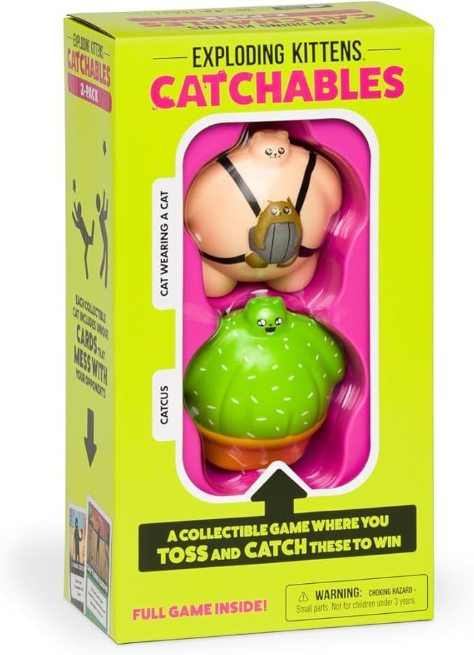[Exploding kittens catchables birdle cat en cactus cat] Exploding kittens catchables buidel kat en cactus kat