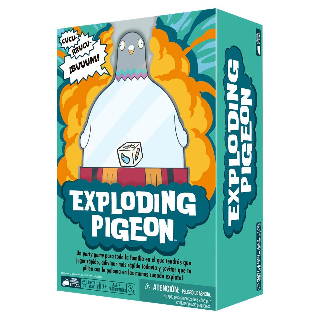 Exploding pigeon kaartspel exploding kittens