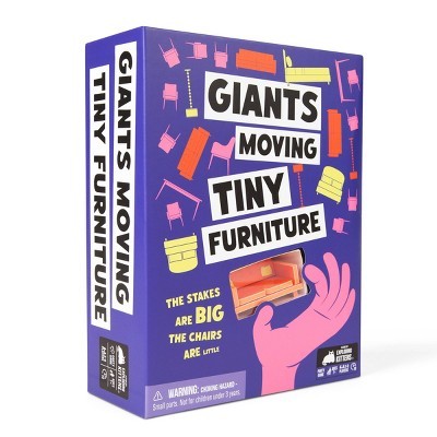 Giants moving tiny furniture van exploding kittens