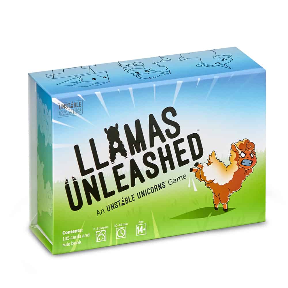 Llama unleashed kaartspel exploding kittens