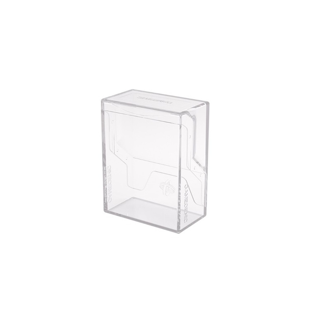 Gamegenic bastion 50+ plus deckbox transparant clear doorzichtig