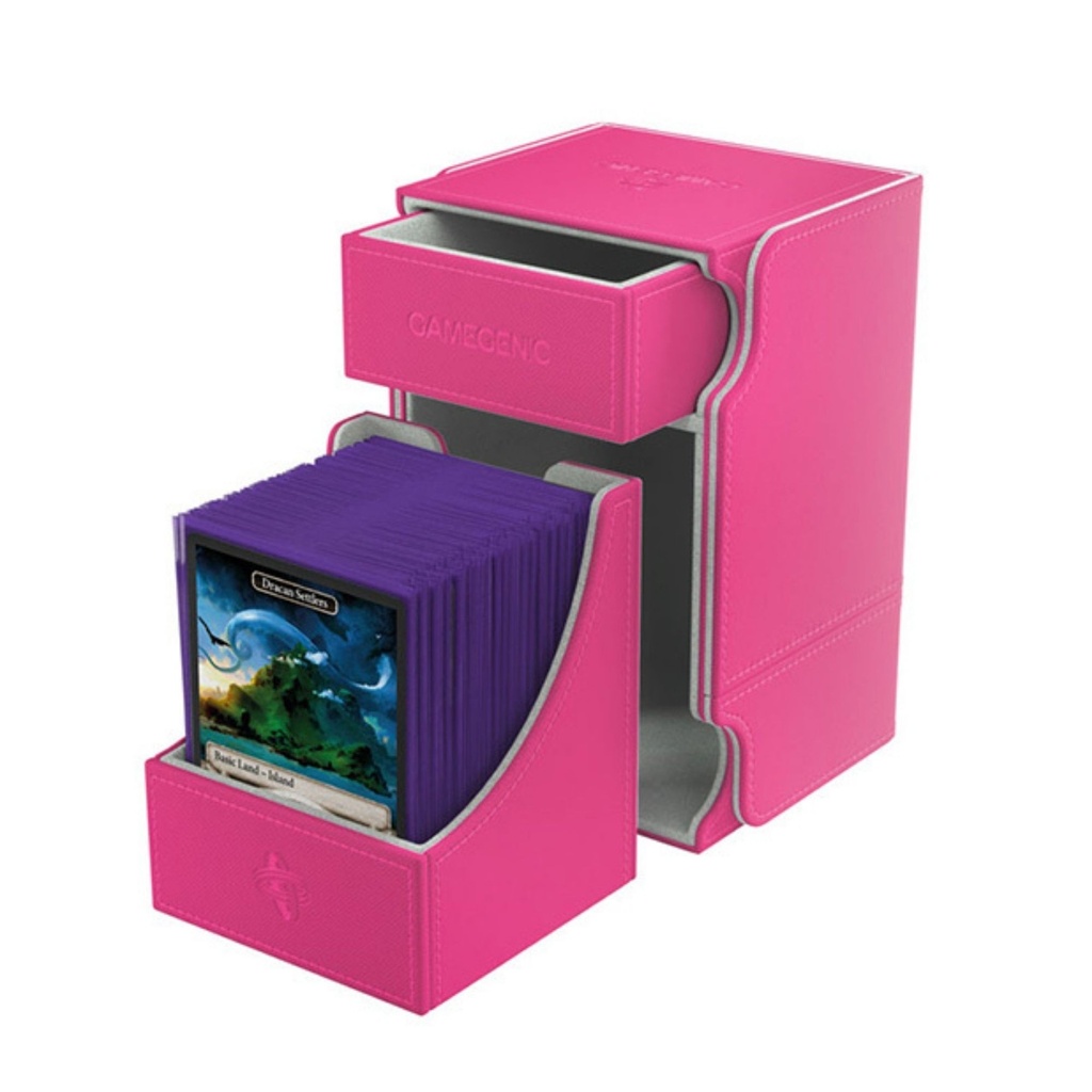 [Gamegenic watchtower 100+ convertible deckbox roze pink] Gamegenic watchtower 100+ convertible deckbox roze pink