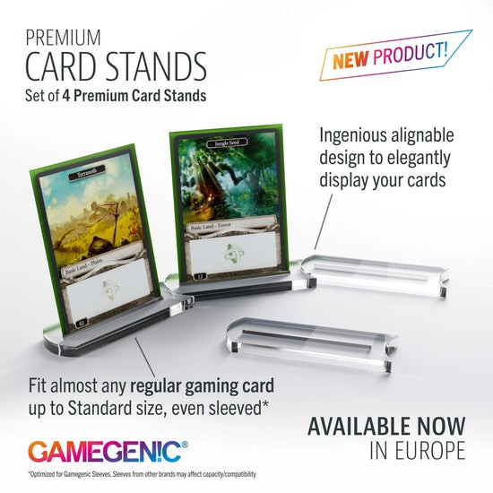 Gamegenic premium card stand set 4 stuks / pieces
