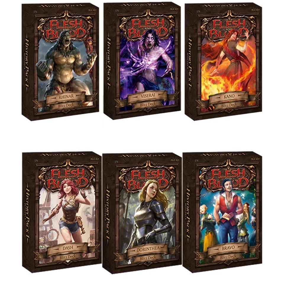 Flesh and blood blitz deck dash (history pack 1)