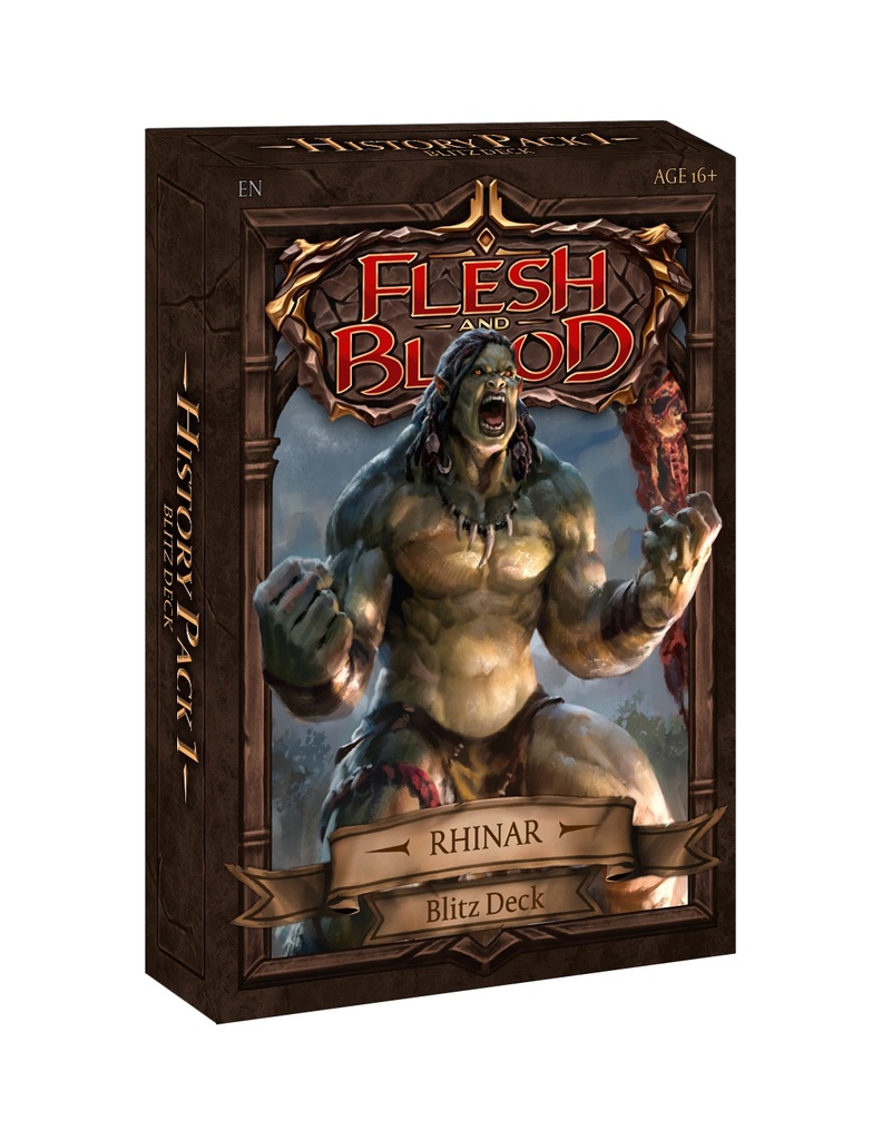 [Flesh and blood blitz deck rhinar (history pack 1)] Flesh and blood blitz deck rhinar (history pack 1)
