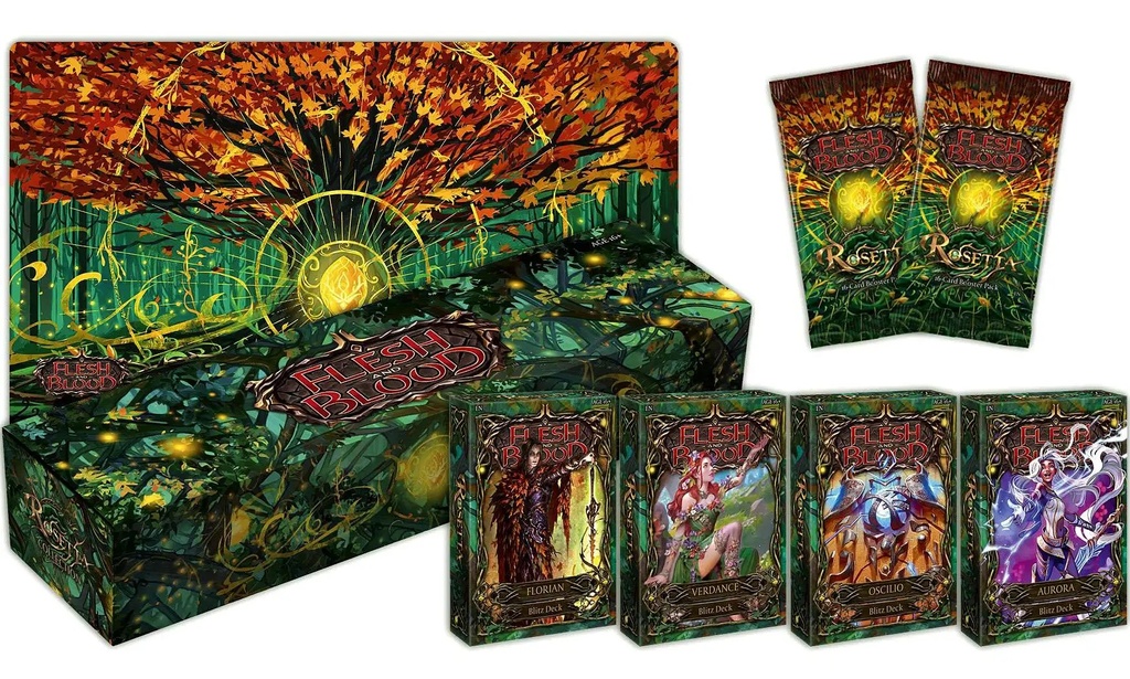 Flesh and blood rosetta blitz deck collection (rosetta)