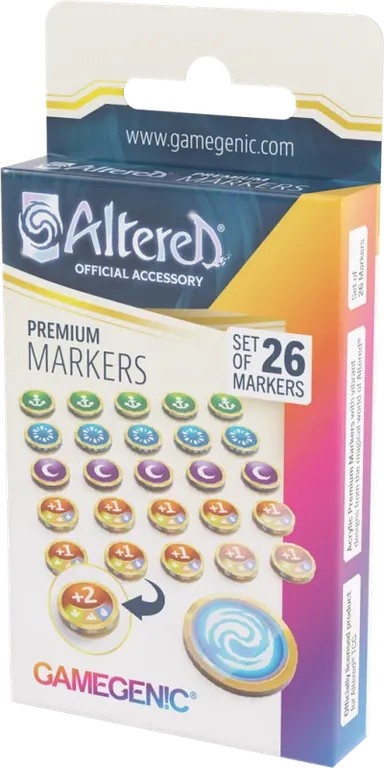 [Gamegenic altered premium markers (set of 26)] Gamegenic altered premium markers (set of 26)