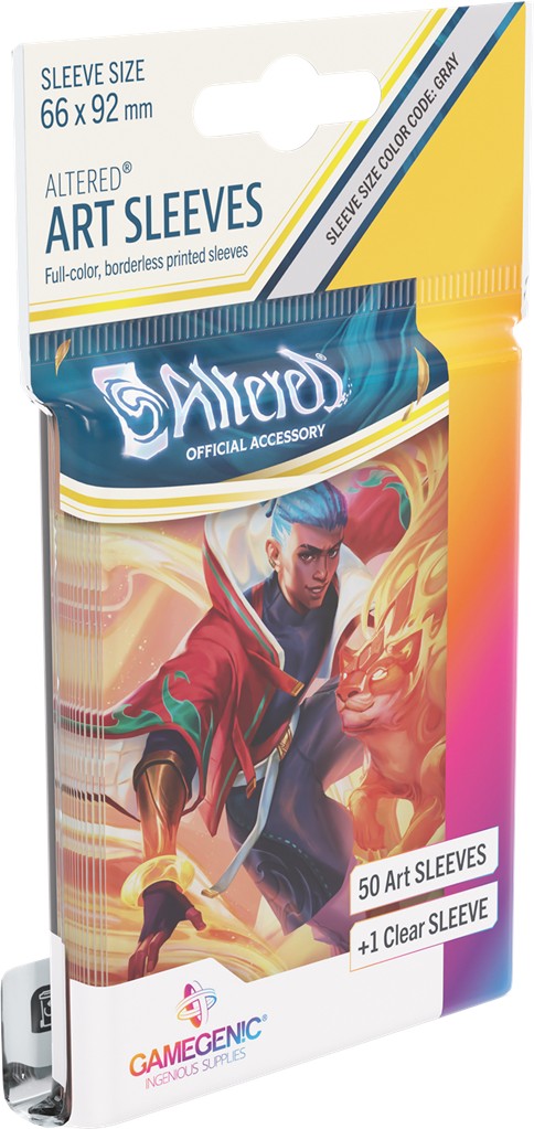 Gamegenic altered sleeves kojo – bravos (50 + 1 clear sleeve)