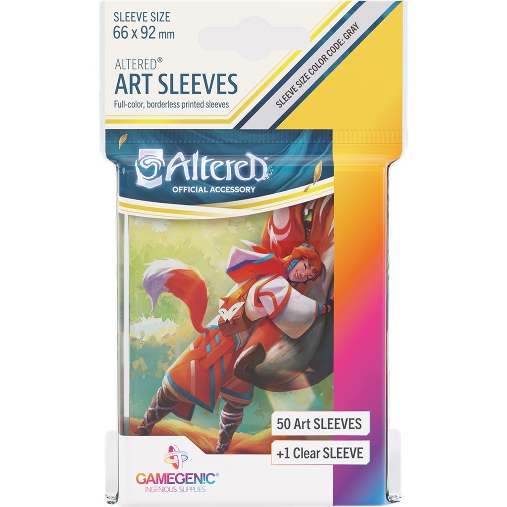 [Gamegenic altered sleeves teija – muna (50 + 1 clear sleeve)] Gamegenic altered sleeves teija – muna (50 + 1 clear sleeve)