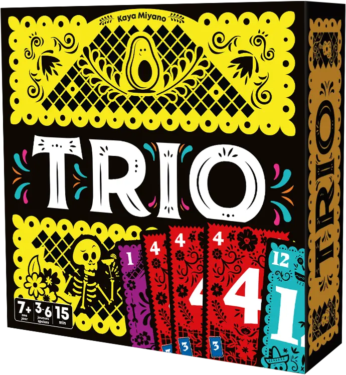 [Trio] Cocktail Games - Trio - Nederlandstalig Kaartspel - Actiespel 