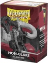 Dragon shield matte non-glare sleeves - blood red (100 sleeves)