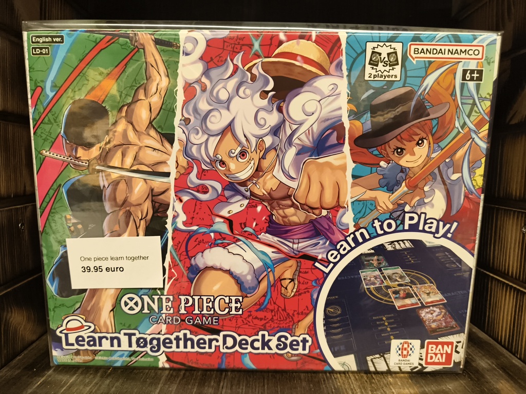 One piece card game learn to play deck set ld-01 - en