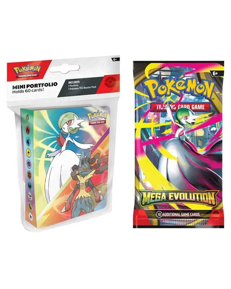 Pkm - mega evolution - mini portfolio + booster