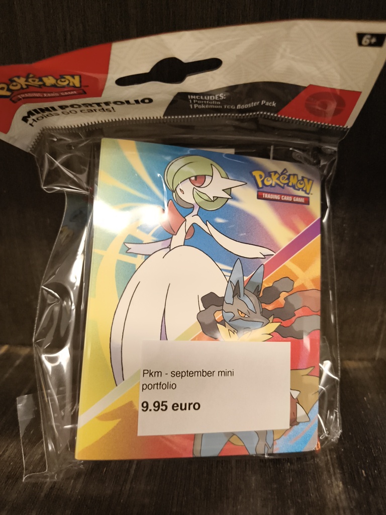 [Pkm - mega evolution - mini portfolio + booster] Pkm - mega evolution - mini portfolio + booster