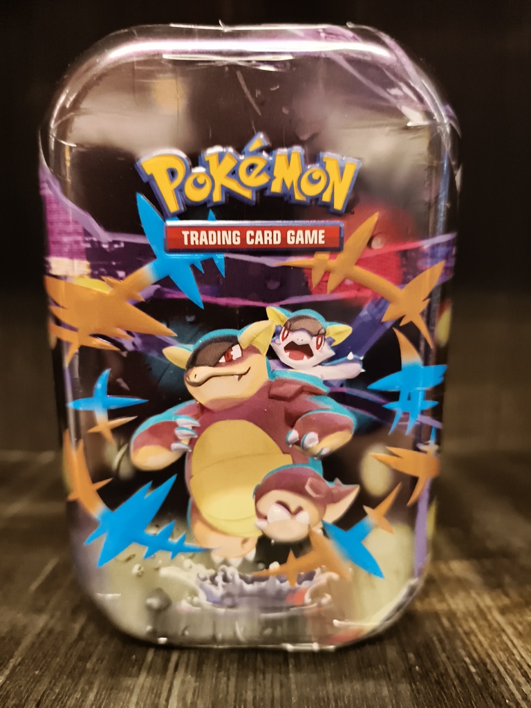 Pkm - mega evolutions mini tin kangaskhan