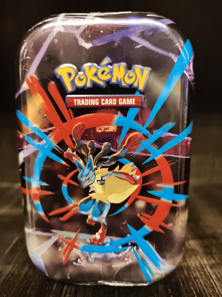Pkm - mega evolutions mini tin lucario