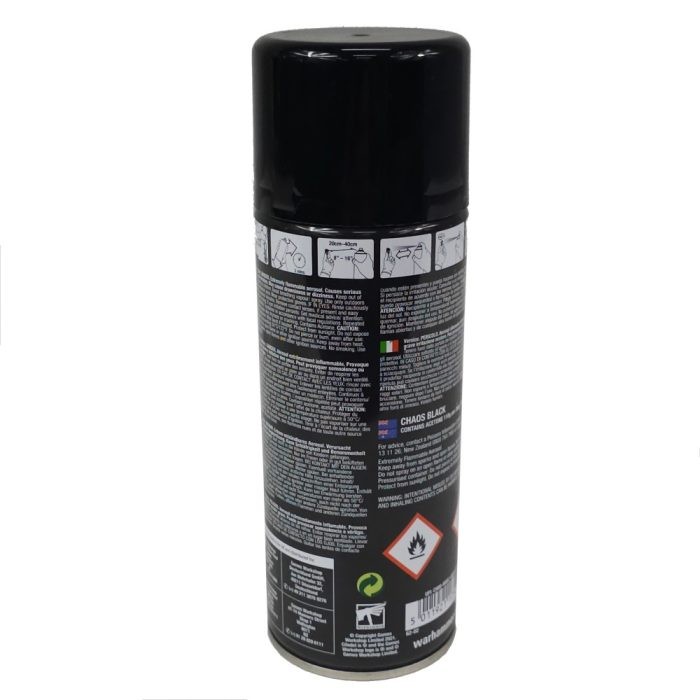 Warhammer – spray verf black