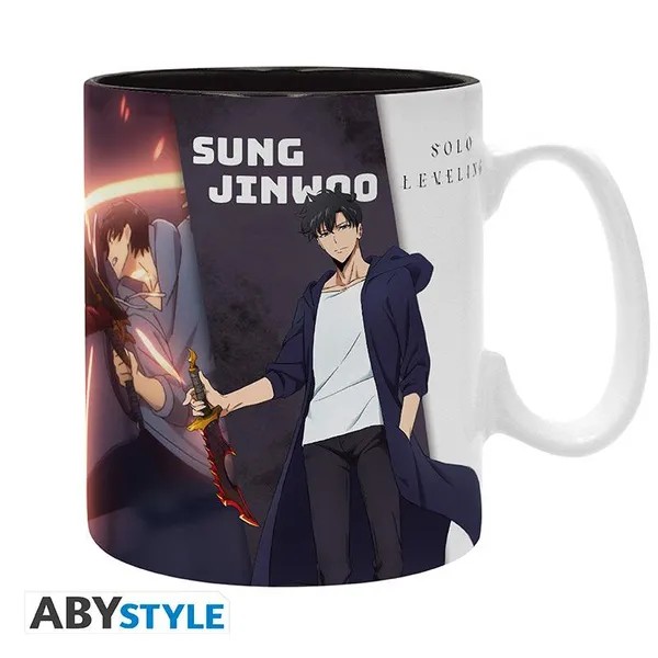 [Solo leveling - mug - 460 ml - jinwoo & igris - subli - box] Solo leveling - mug - 460 ml - jinwoo & igris - subli - box