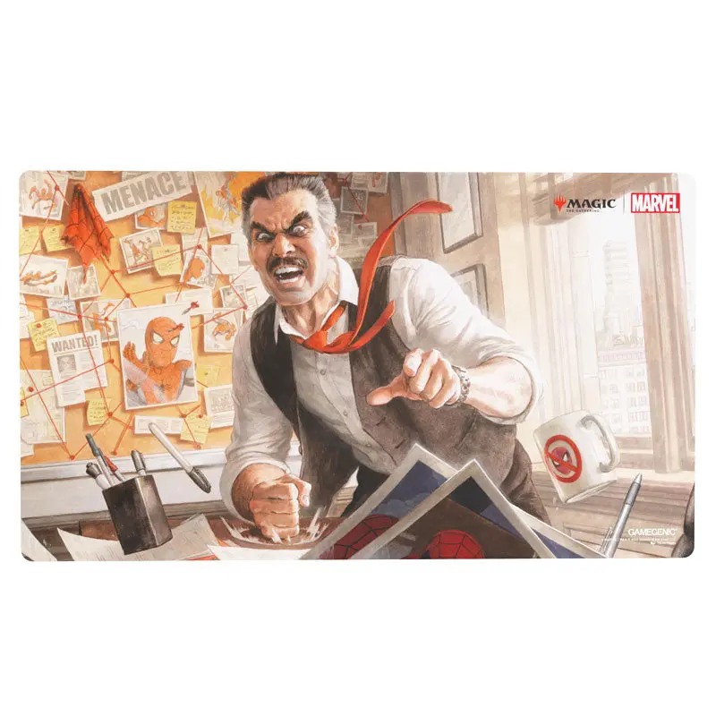 Gamegenic - magic: the gathering | marvel's spider-man prime playmat - j. jonah jameson