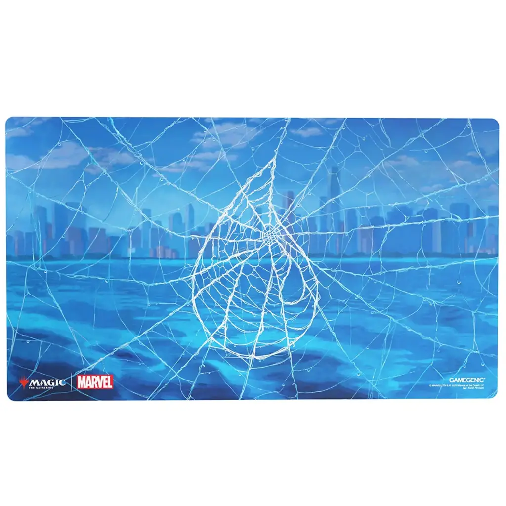 [Gamegenic - magic: the gathering | marvel's spider-man shiny playmat - spider-man island ] Gamegenic - magic: the gathering | marvel's spider-man shiny playmat - spider-man island