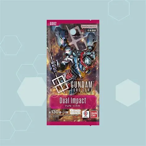 [Gundam card game dual impact booster gd-02 - en] Gundam card game dual impact booster gd-02 - en