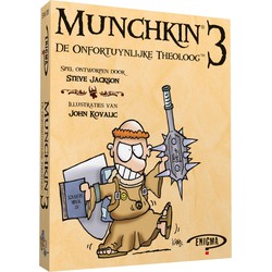 Munchkin 3 - Kaartspel (nl): de onfortuinlijke theoloog - Steve Jackson Games 