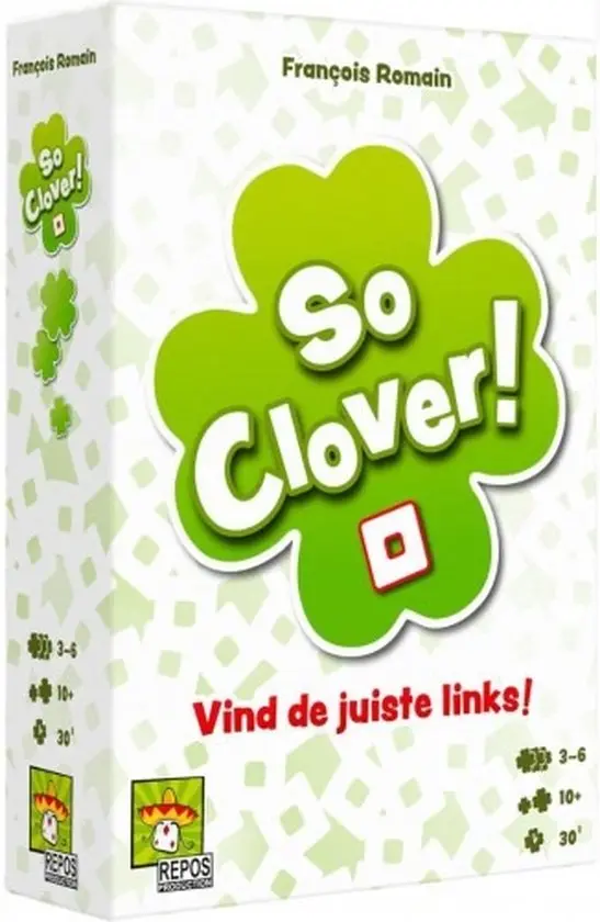 So Clover - Nederlandstalig Bordspel - Repos production