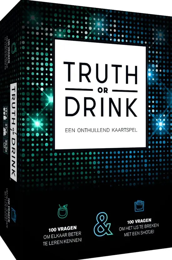 Truth or Drink - Nederlandstalig Kaartspel