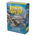Dragon shield japanese size dual matte sleeves - lagoon 'saras' (60 sleeves)