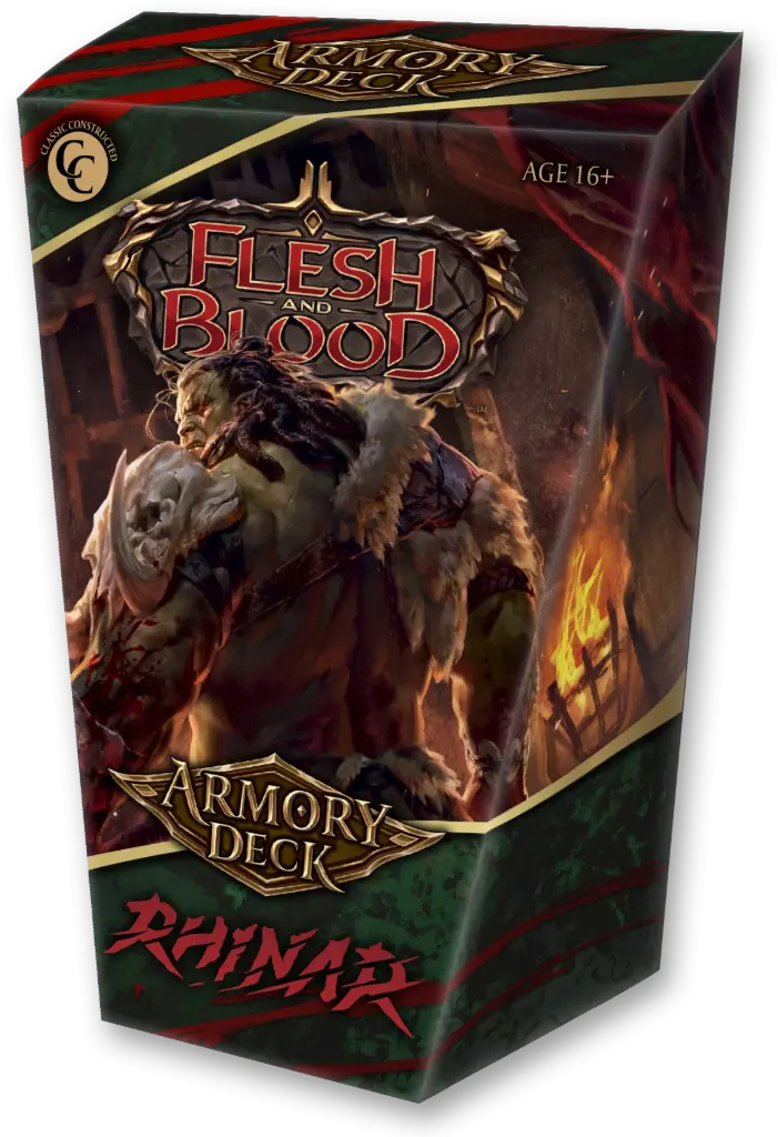 Flesh & blood tcg - armory deck rhinar - en