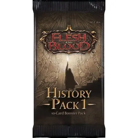[Flesh & blood tcg - history pack 1 (36 packs) - en] Flesh & blood tcg - history pack 1  booster - en