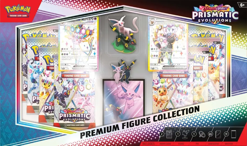 [Pkm - prismatic evolutions premium figure collection] Pkm - prismatic evolutions premium figure collection