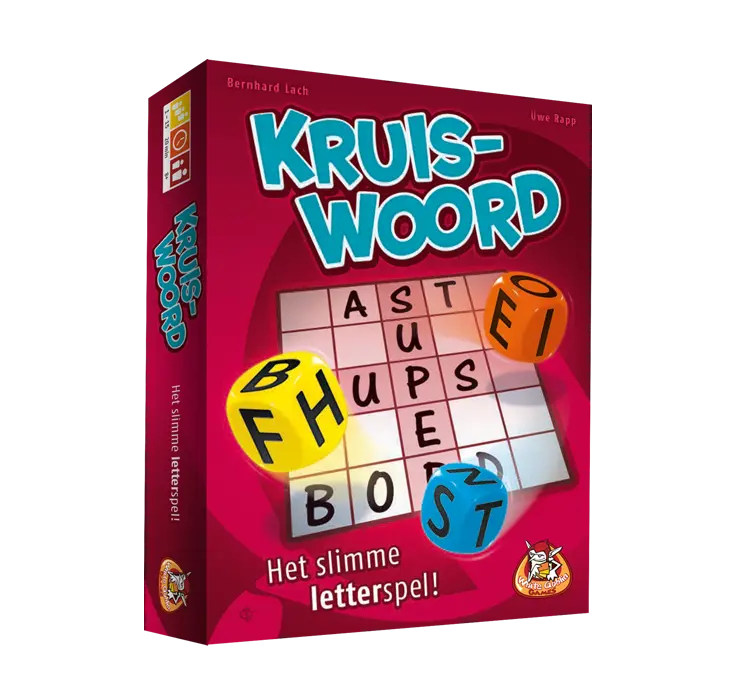 Kruiswoord - het slimme letterspel - white goblin games