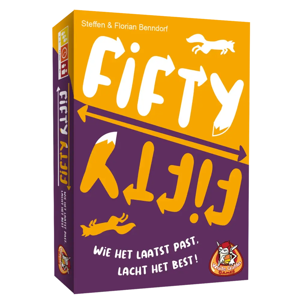 Fifty fifty - wie het laatst past, lacht het best - white goblin games