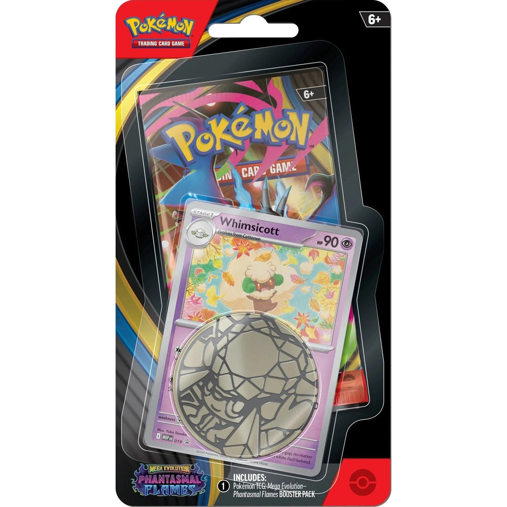 [Pkm - phantasmal flames: whimsicott 1-pack blister d12 display - en] Pkm - phantasmal flames: whimsicott 1-pack blister d12 display - en