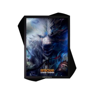 [Riftbound: league of legends tcg - origins volibear art sleeves (100 sleeves)] Riftbound: league of legends tcg - origins volibear art sleeves (100 sleeves)