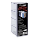 Up - 4-compartment card storage box - clear