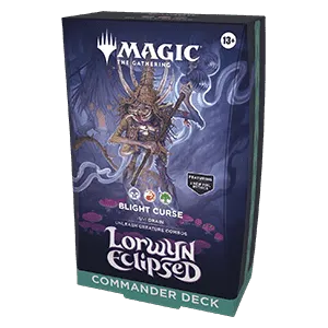 MTG - Return to Lorwyn and Shadowmoor Commander Deck - Blight Curse