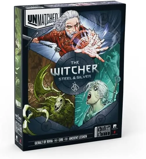 Unmatched: the witcher - steel and silver