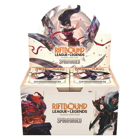 Riftbound spiritforged booster box