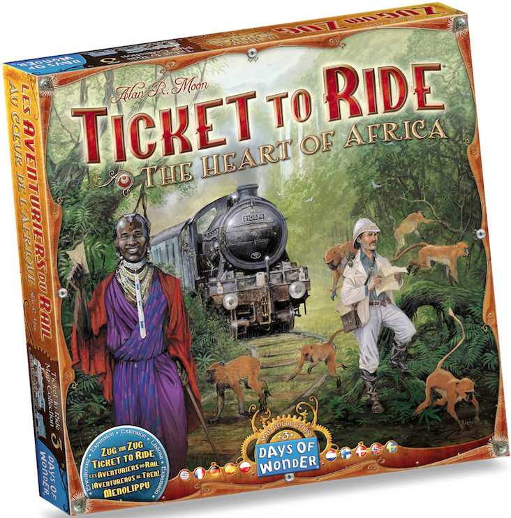 Ticket to Ride Map Collection: Volume 3 - the Heart of Africa